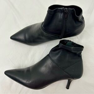 Steve Madden Sleek Black Ankle Booties